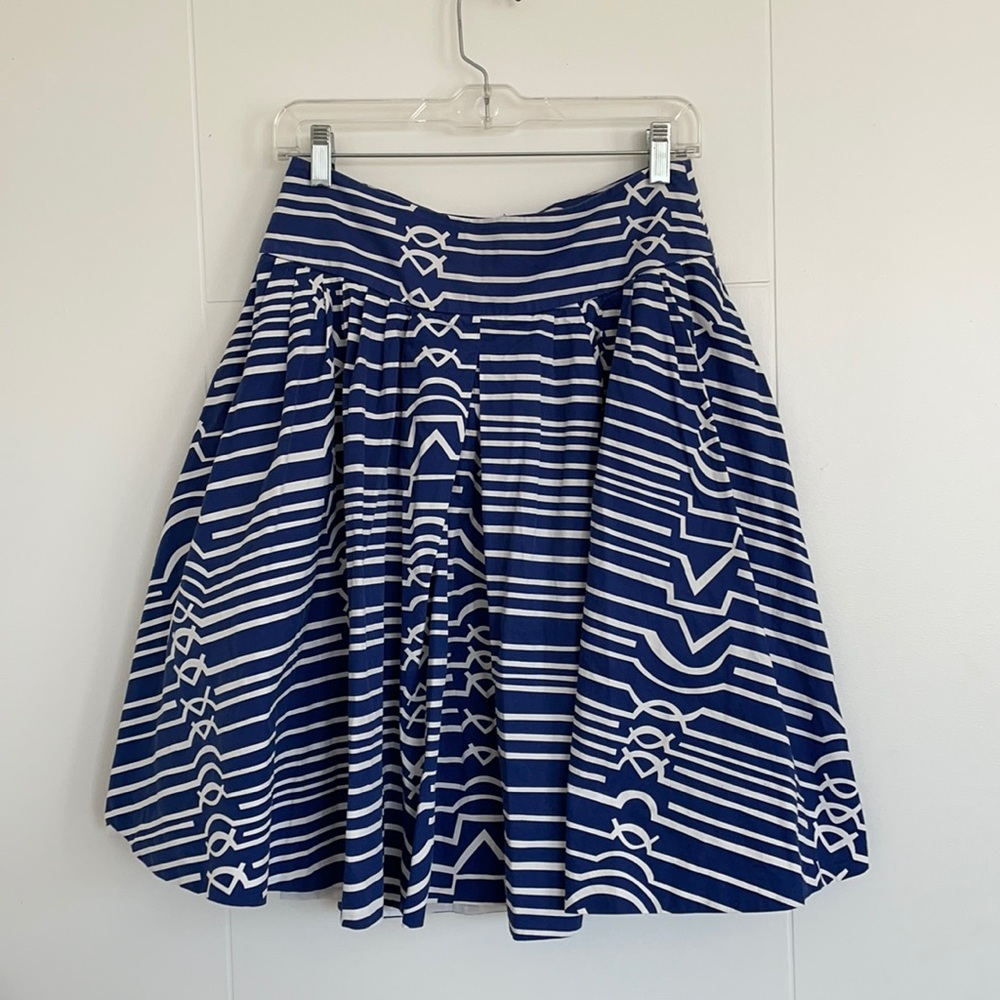 Vintage Anthropologie High Waisted Midi Skirt